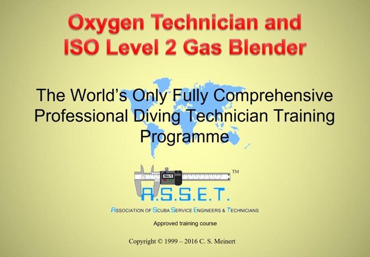 Oxygen Technician Gas Blender Course Combined - dive-technician - course featured image