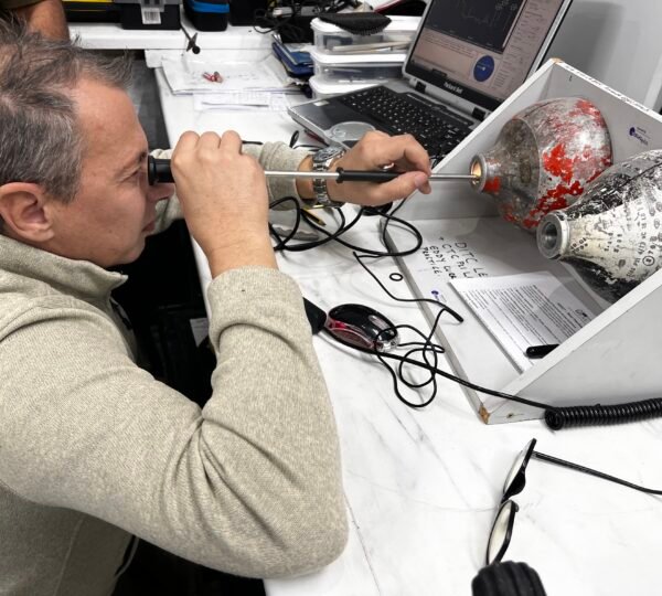 eddy current visual cylinder inspection